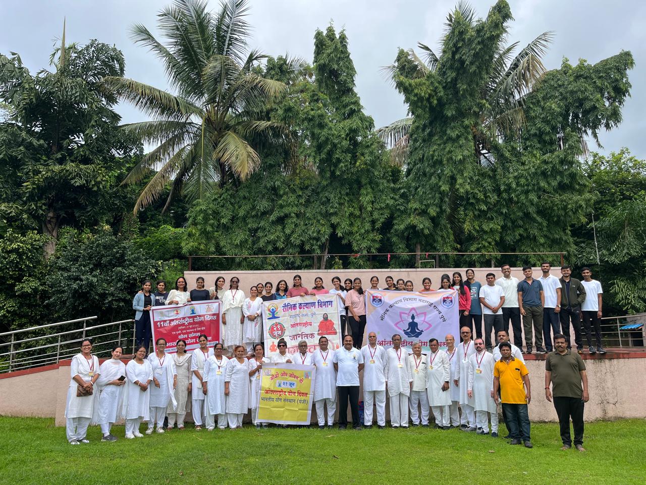International Yoga Day Celebration – 21 June 2025 at Mahasainik Lawn pune